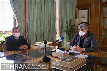 ویدئو کنفرانس شهردار تهران با شهردار بلگراد 1