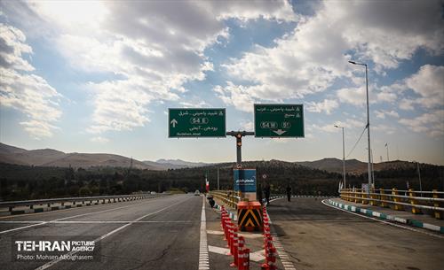 افتتاح دسترسی بزرگراه شهید سلیمانی به بزرگراه شهید یاسینی 30