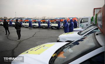 مانور برف روبی منطقه 19 شهرداری تهران 17