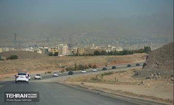 بازدید مدیرکل حوزه شهردار تهران از پروژه بزرگراه شهید شوشتری 9