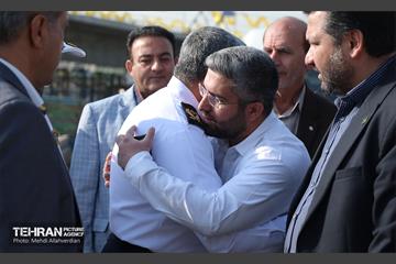 بازدید رئیس پلیس راهور کل کشور از پروژه‌های منطقه 9 3