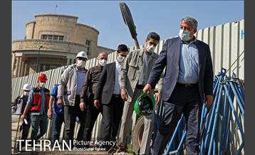 بازدید رئیس شورای شهر از زیرگذر چهارراه گلوبندک 22