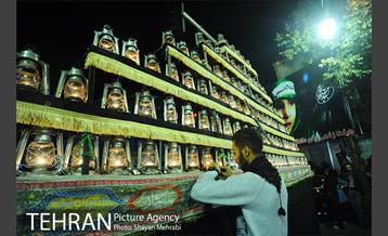 مراسم عزاداری حسینی در خیابان رودکی 15