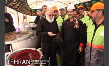 بازدید اعضای شورای اسلامی شهر تهران از خدمات رسانی به زائران اربعین حسینی 10