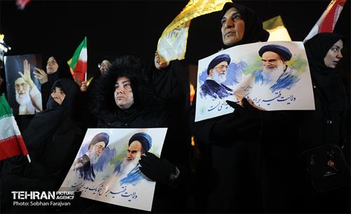 مراسم عزاداری شهادت رهبر انقلاب اسلامی در میدان شهید طهرانی‌مقدم 19