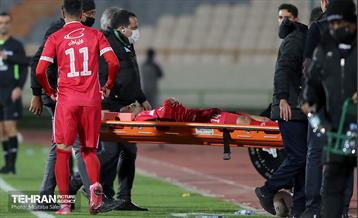 دیدار تیم های فوتبال پرسپولیس تهران و صنعت نفت آبادان 7