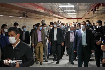مراسم افتتاح ایستگاه شهید رضایی 2
