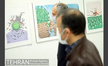 بازدید احمد مسجد جامعی از نمایشگاه تهران از منظر هنرمندان 25