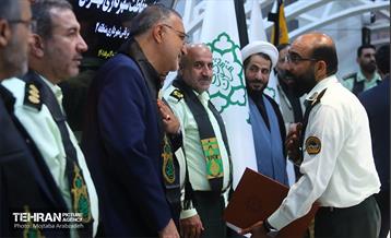 جلسه شورای معاونین و فرماندهان یگان حفاظت شهرداری تهران