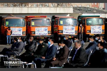 مانور برف روبی شهرداری منطقه 20