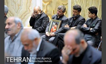 چهلمین روز شهادت شهدای آتش نشان با حضور شهردار تهران 21