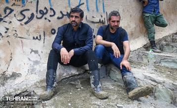 امداد رسانی شهرداری منطقه 14 به مناطق سیل زده فیروزکوه 15