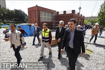 بازدید شهردار تهران از خط ۷ مترو  34
