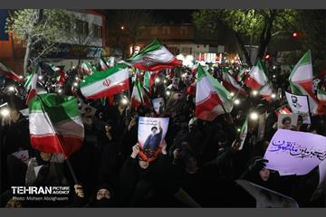 عزاداری هفتمین روز شهادت رهبر انقلاب در میدان بریانک 5