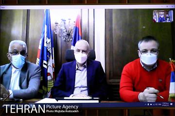 ویدئو کنفرانس شهردار تهران با شهردار بلگراد 6