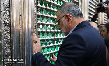 تجدید میثاق شهردار تهران با آرمان‌های بنیان‌گذار جمهوری اسلامی 11