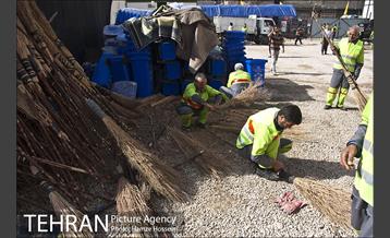 ارائه خدمات نیرو های خادم الحسین (ع) در کربلا 7