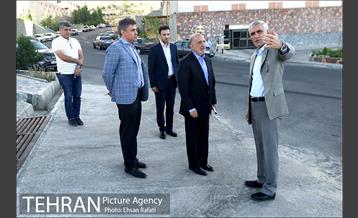 بازدید شهردار تهران از طرح‌های جنگل کاری شمال تهران  32