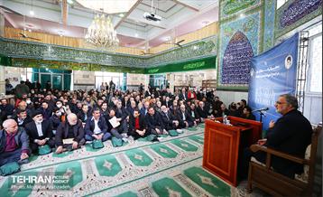 قرار خدمت؛ دیدار مردمی شهردار تهران در مسجد جامع مسعودیه 7