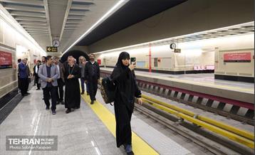 بازدید فعالان فضای مجازی از ایستگاه مریم مقدس(س) 19