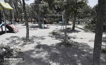 بوستان ایثار در منطقه ۲۰ به چرخه خدمت بازگشت 33