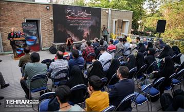 مراسم رونمایی از یادبود خبرنگاران شهید غزه در خانه روزنامه‌نگاران شهر 30