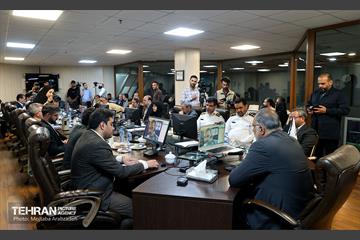 بازدید شهردار تهران از مرکز کنترل ترافیک تهران 17