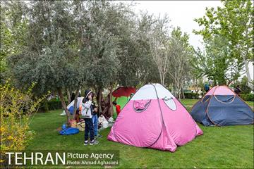 روز طبیعت بارانی در بوستان رازی 5