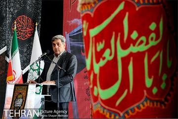 اهتزاز بزر‌گترین پرچم یا حسین (ع) 8