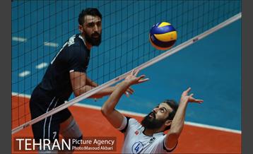 دیدار پیکان تهران و پارسه تهران در لیگ برتر والیبال 16