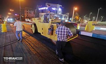 عملیات آسفالت ریزی در منطقه 5 19