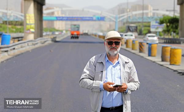 بازدید اصحاب رسانه از پروژه های معاونت فنی و عمرانی شهرداری تهران 59