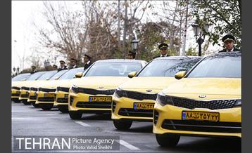 مراسم رونمایی از ناوگان نوسازی شده تاکسیرانی  3