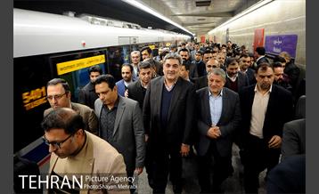 آیین افتتاح ایستگاه مولوی 12