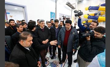 آیین بهره برداری از 17 پروژه مدیریت شهری در منطقه  12