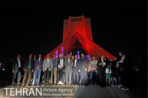 شبگردی اصحاب رسانه به میزبانی منطقه 9 15