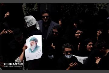 تشییع شهدای اقتدار ملی در تهران - 6 12