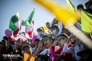 اجتماع بزرگ نوجوانان غرب تهران در پویش سلام فرمانده 17