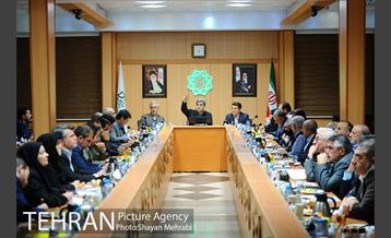 نشست شورای معاونین، مشاورین و شهرداران با حضور پیروز حناچی سرپرست شهرداری تهران 24