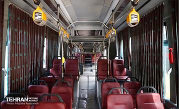 بازدید اعضای شورا از اتوبوس‌های تولید داخل 14