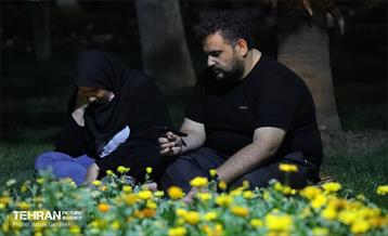 مراسم احیای شب بیست و سوم در مقبره شهدای بوستان سیمرغ 6