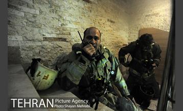 آتش سوزی در ساختمان سینوهه 6