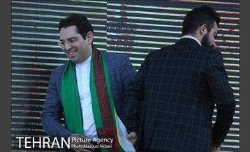 اهتزاز پرچم امام رضا در کمیته ملی المپیک 10