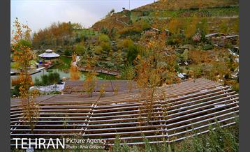 بارش پاییزی برف در ارتفاعات بوستان کوهستانی آبشار تهران‎ 14