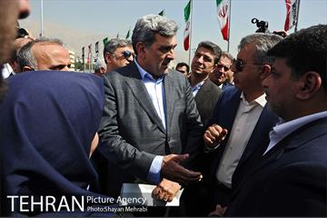 افتتاح پل غیر همسطح بزرگراه شهید چمران (پل شهید نوروزی) با حضور شهردار تهران 21