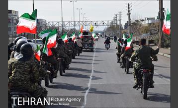 راهپیمایی 22 بهمن در منطقه بیست 11