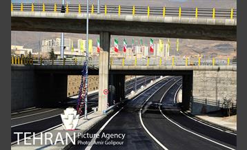 تقاطع غیر همسطح بزرگراه شهید حکیم با بلوار المپیک 20