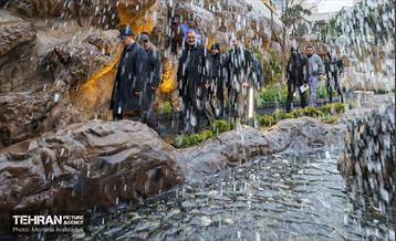 بازدید شهردار تهران از منطقه فرهنگی و گردشگری عباس اباد 32