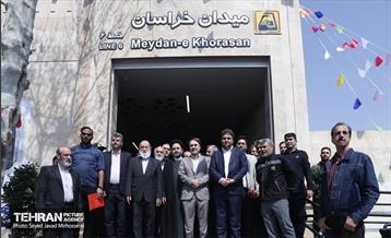 افتتاح متروی میدان خراسان 7