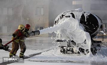 بازدید استاندار تهران از مرکز آموزش آتش‌نشانی شهرداری تهران 4